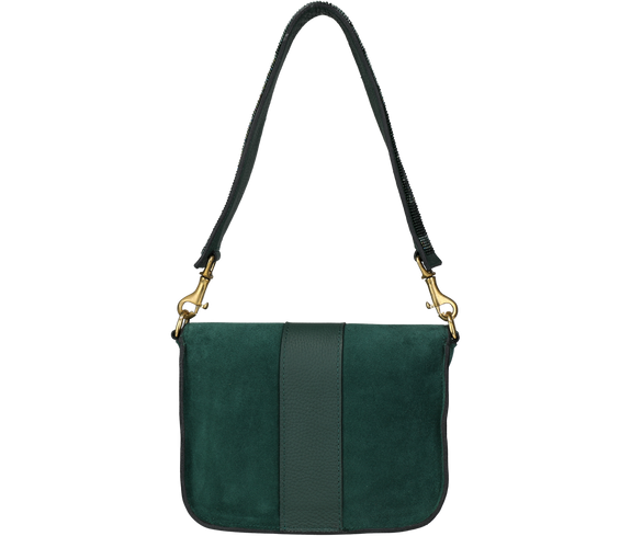 Sustainable Suede Shoulder Bag - Keentu