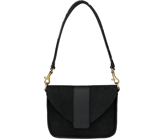 Ethical Suede Shoulder Bag - Keentu