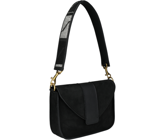 Sustainable Suede Shoulder Bag - Keentu