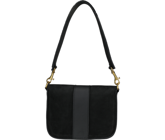 Ethical Suede Shoulder Bag - Keentu