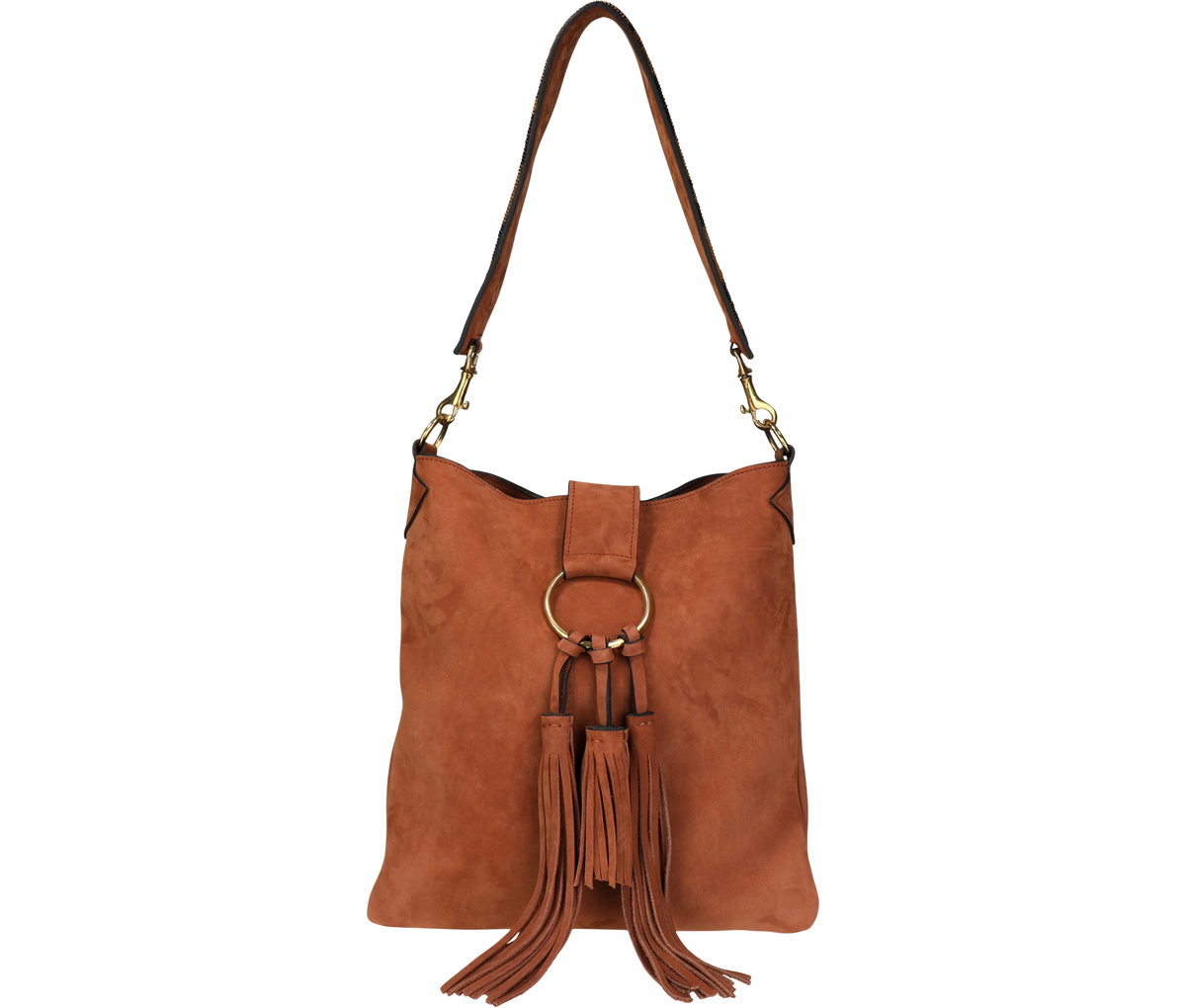 River island online tassel bag
