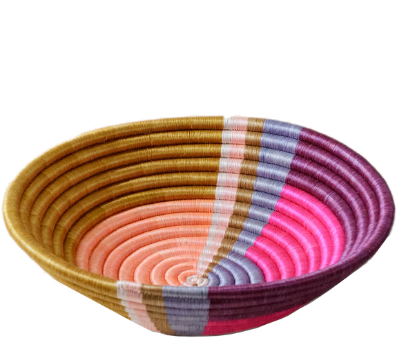 Sustainable Sunset Woven Basket - Keentu