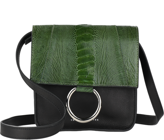 Ostrich Shin Crossbody Bag KEENTU handbag