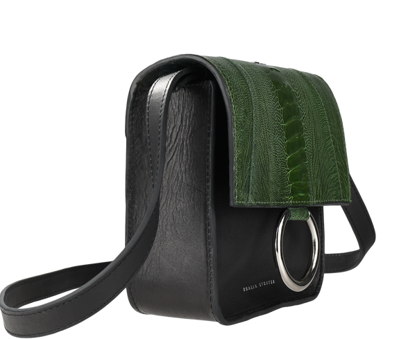 Ostrich Shin Crossbody Bag KEENTU handbag