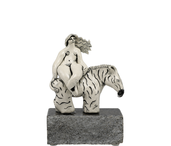Ethical Lady on Zebra - Keentu