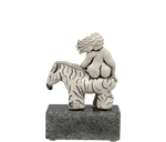 Load image into Gallery viewer, Sustainable Lady on Zebra - Keentu