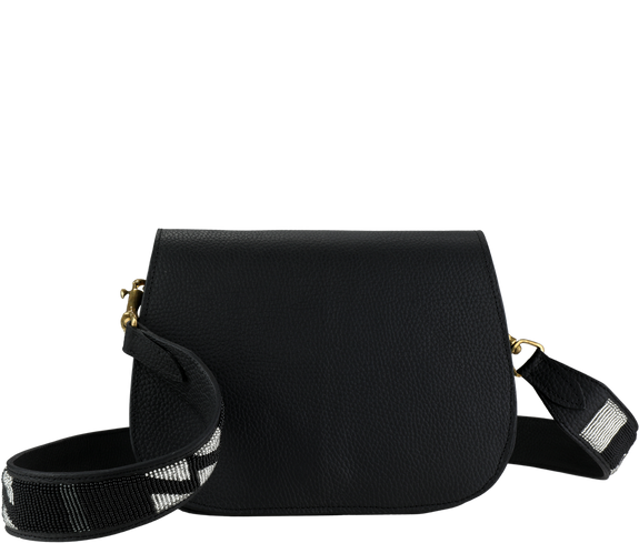 Beaded Strap Crossbody Bag - Keentu
