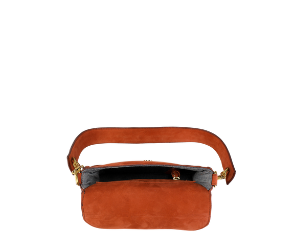 Ethical Suede Shoulder Bag - Keentu