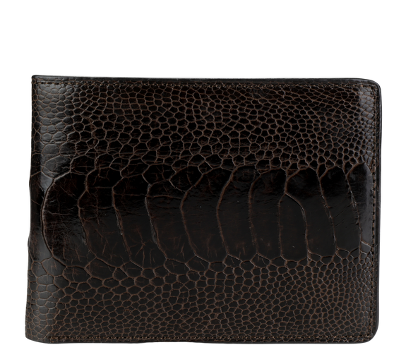 Ethical Ostrich Shin Billfold Wallet - Keentu