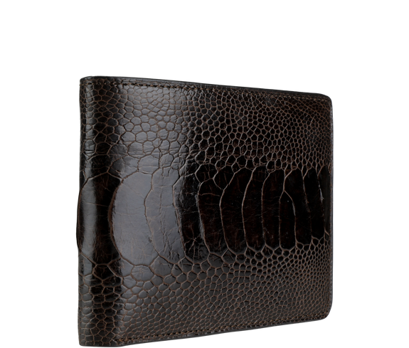 Ethical Ostrich Shin Billfold Wallet - Keentu
