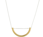 Load image into Gallery viewer, Sustainable Semi Circle Necklace - Keentu 