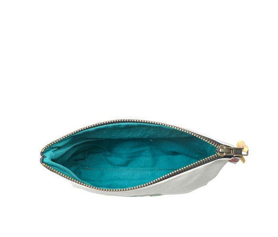 Ethical Pink Leopard Pouch - Keentu