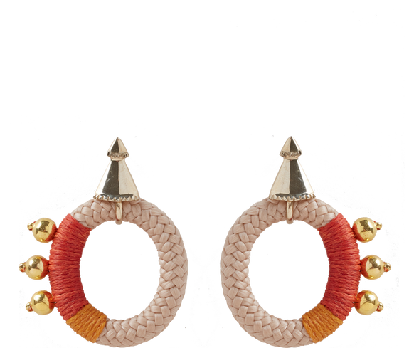 Products Arrow Drop Hoops Earrings KEENTU sustainable