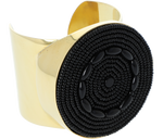 Load image into Gallery viewer, Sustainable Beaded Circle Cuff - Keentu
