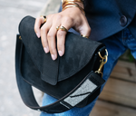 Load image into Gallery viewer, Suede Shoulder Bag