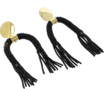 Load image into Gallery viewer, Sustainable Beaded U Fringe Earrings - Keentu