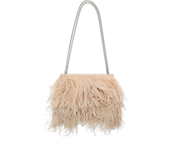 Ostrich Feather Bag Sustainable - KEENTU