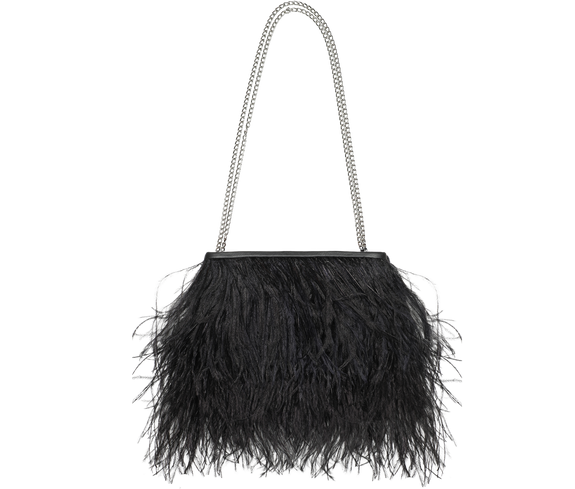 Ostrich Feather Bag Sustainable - KEENTU