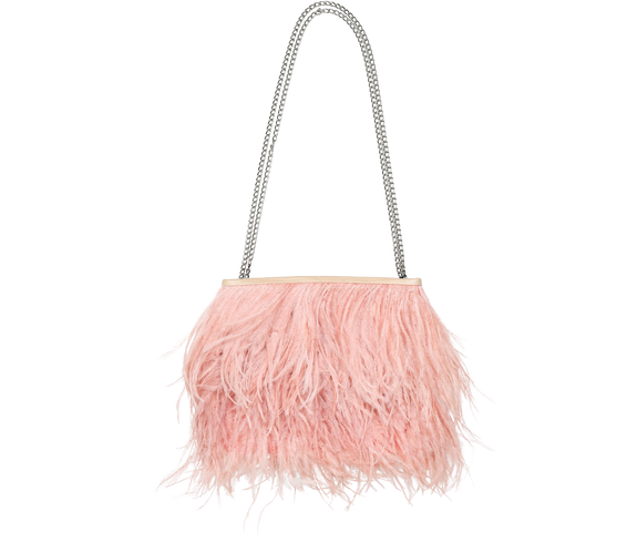 Ostrich Feather Bag Sustainable - KEENTU