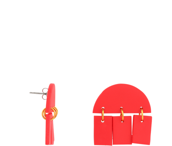 Clay Tassel Earrings