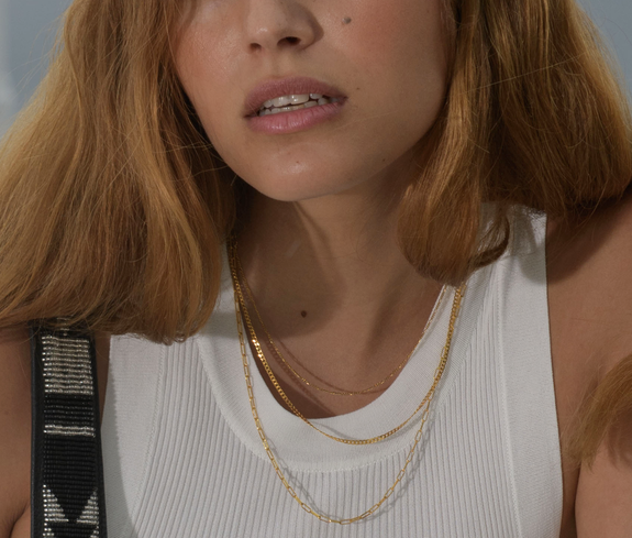 Set of 3 Chains Necklace - Keentu