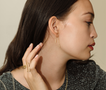 Load image into Gallery viewer, Ethical Gold Chain Threaders - keentu