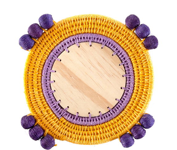 Sustainable Pom-pom coaster - Keentu