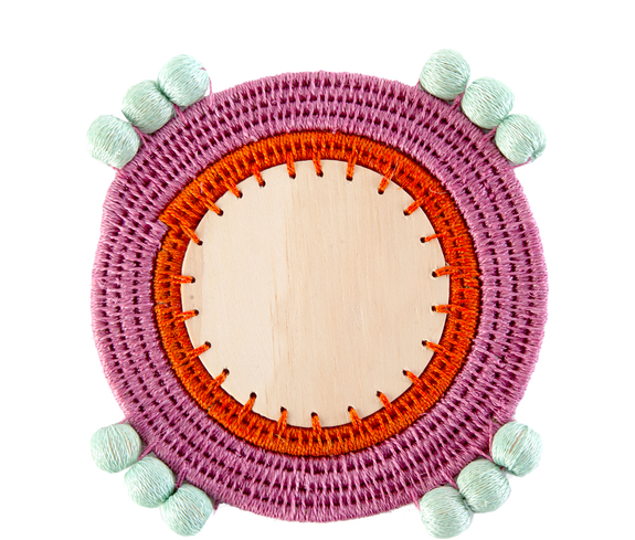 Sustainable Pom-pom coaster - Keentu