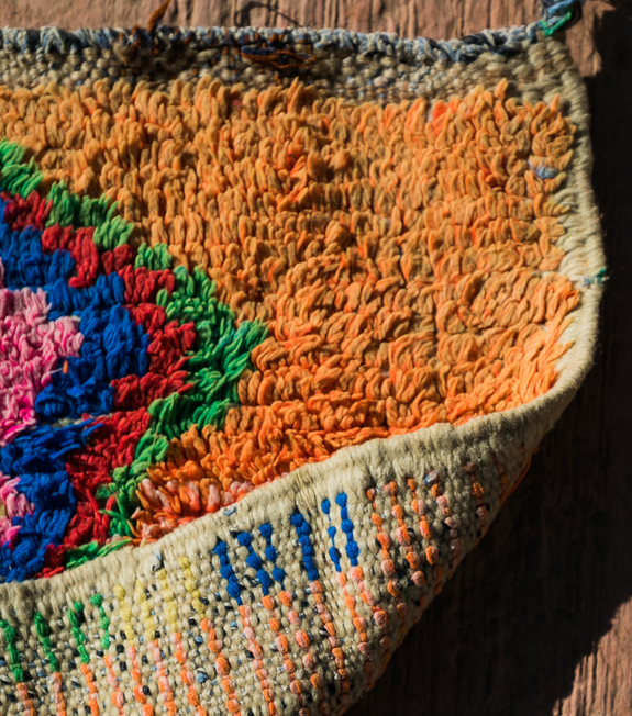 Orange Moroccan Rug