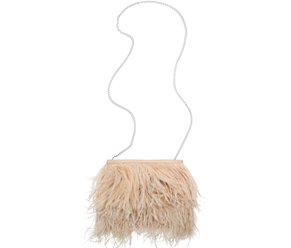 Ostrich Feather Bag Sustainable - KEENTU