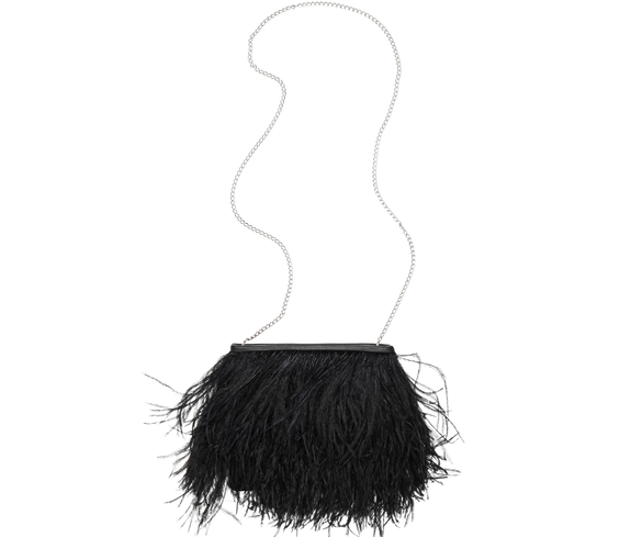 Ostrich Feather Bag Sustainable - KEENTU