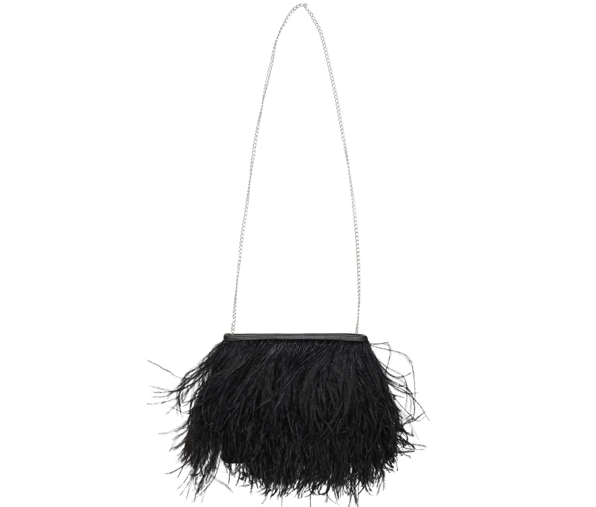 Ostrich Feather Bag Sustainable - KEENTU