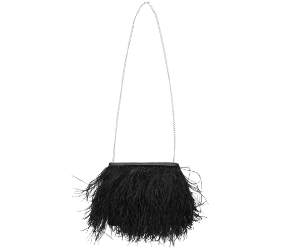 Ostrich Feather Bag Sustainable - KEENTU