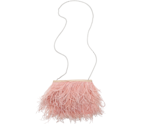 Ostrich Feather Bag Sustainable - KEENTU