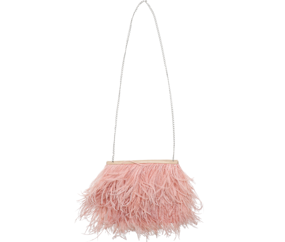 Ostrich Feather Bag Sustainable - KEENTU