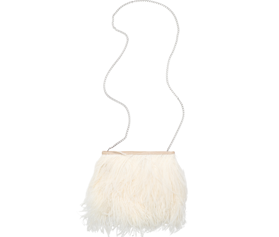 Ostrich Feather Bag Sustainable - KEENTU
