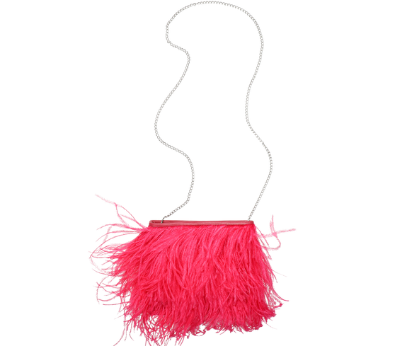 Ostrich Feather Bag Sustainable - KEENTU