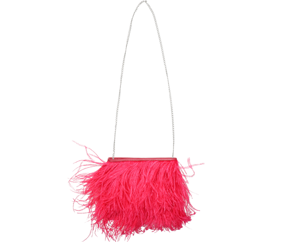 Ostrich Feather Bag Sustainable - KEENTU