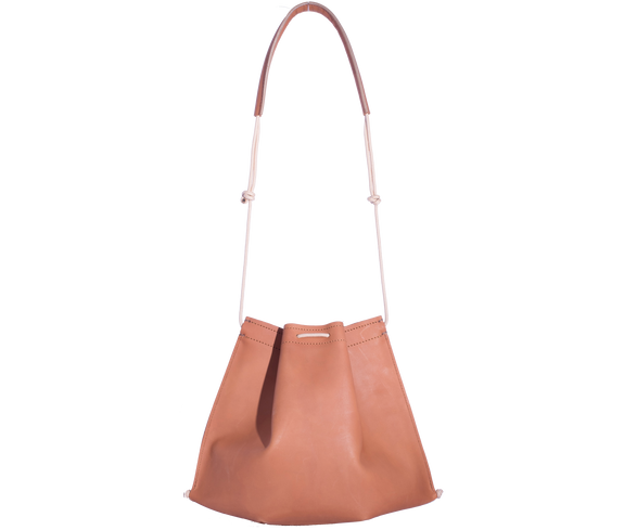 Handbag Brown Sailing Rope Drawstring Bag