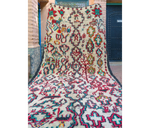 Load image into Gallery viewer, Sustainable Rainbow Symbols Moroccan Rug - Keentu
