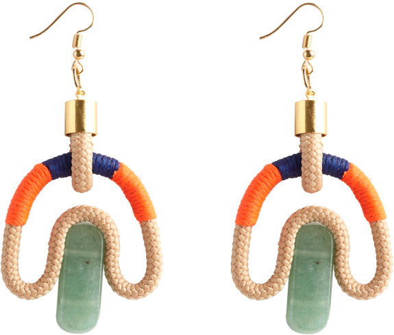 Ethical Aventurine Earrings - Keentu