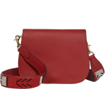 Load image into Gallery viewer, Handbag Red Beaded Strap Crossbody Bag