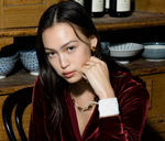 Load image into Gallery viewer, Ethical Beaded Leather Cuff - Keentu