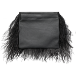 Load image into Gallery viewer, Ostrich Feather Bag Sustainable - KEENTU 