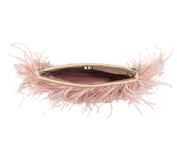 Ostrich Feather Bag Sustainable - KEENTU