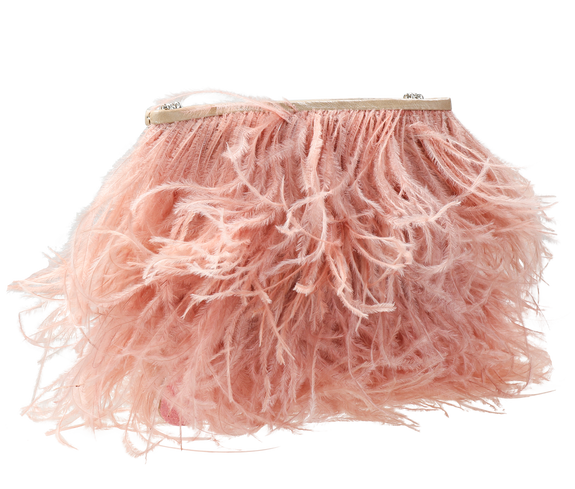 Ostrich Feather Bag Sustainable - KEENTU