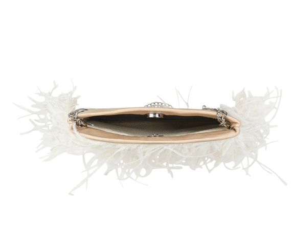 Ostrich Feather Bag Sustainable - KEENTU