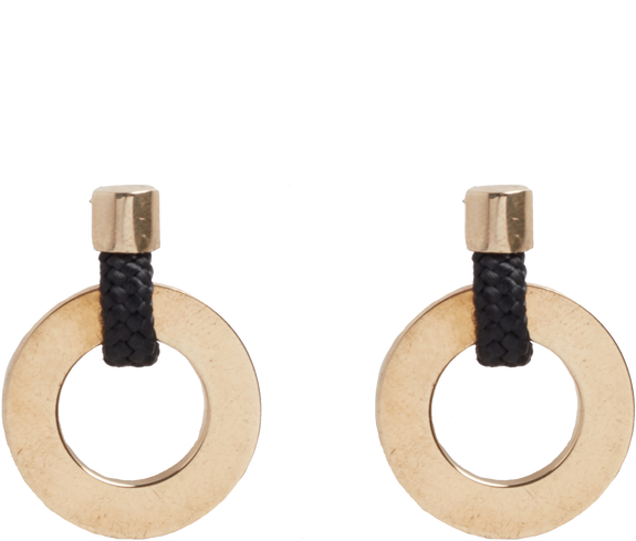 Ethical Disk Drop Earrings - Keentu