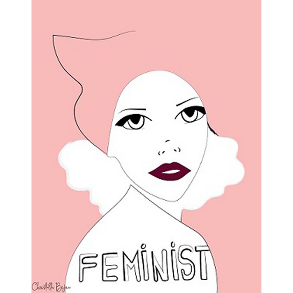 Home Decor Feminist Art Print