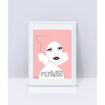 Load image into Gallery viewer, Home Decor Feminist Art Print